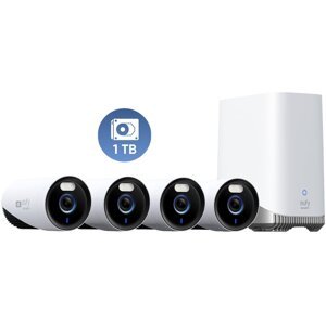 Anker Eufy EufyCam E330 - 4x IP kamery + 1x HomeBase 3, 1TB, 4K, IP67 - HX0000000107773