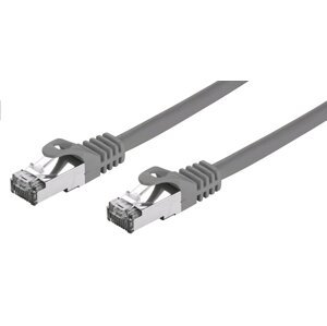 C-TECH kabel patchcord Cat7, S/FTP, 5m, šedá - CB-PP7-5