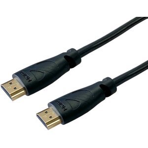 C-TECH kabel USB4.0 Type-C, M/M, 40Gbps, PD 100W, 0.5m, černá - CB-USB4-05B