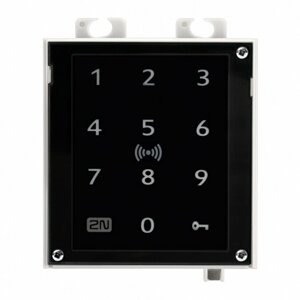 2N Access Unit 2.0 Touch keypad a RFID, IP čtečka 125 kHz, 13,56 MHz, NFC, bez rámečku - ATEUS-9160336