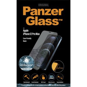 PanzerGlass ochranné sklo Edge-to-Edge pro Apple iPhone 12 Pro Max 6.7", 0.4mm, černá - 2712