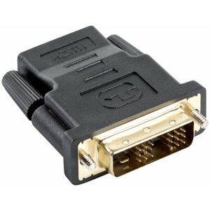 C-TECH adaptér HDMI - DVI, F/M, černá - CB-AD-HDMI-DVI