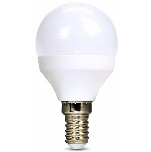 Solight žárovka, miniglobe, LED, 8W, E14, 3000K, 720lm, bílá - WZ425-1
