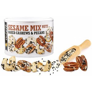Mixit Oříšky z pece - mix ořechy/sezam/růžová sůl, 150g - 08595685202204