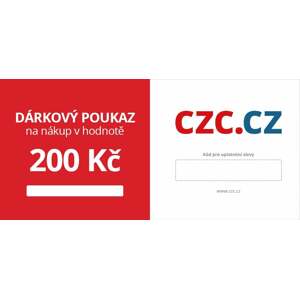 200Kč dárkový poukaz na CZC.cz