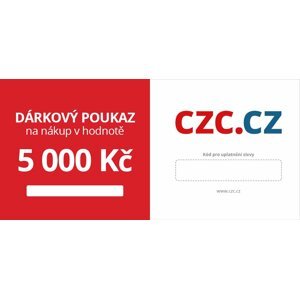 5000Kč dárkový poukaz na CZC.cz