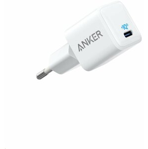 Anker nabíječka PowerPort III Nano, USB-C, Power IQ 3.0, 20W, bílá - A2633G22