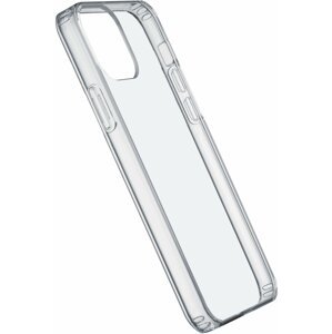 Cellularline zadní kryt Clear Duo pro Apple iPhone 12 mini, s ochranným rámečkem, čirá - CLEARDUOIPH12T