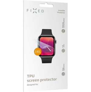 FIXED ochranná fólie pro Apple Watch 44mm/Watch 42mm, 2ks v balení, čirá - FIXIP-434
