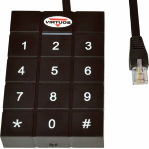 Virtuos RFID - 125 kHz adaptér s klávesnicí pro pokladní zásuvky Virtuos 24V - EVA0010