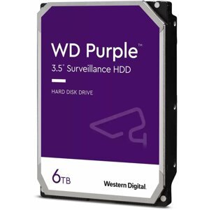 WD Purple (PURZ), 3,5" - 6TB - WD62PURZ