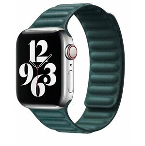 COTEetCI kožený řemínek pro Apple Watch, 38/40/41 mm, zelená - WH5292-GR