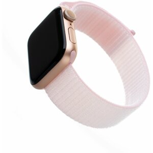 FIXED nylonový řemínek pro Apple Watch, 38/40mm, růžová - FIXNST-436-PI
