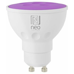 IMMAX NEO Smart žárovka LED GU10 3,5W RGB+CCT barevná a bílá, stmívatelná, WiFi - 07724L