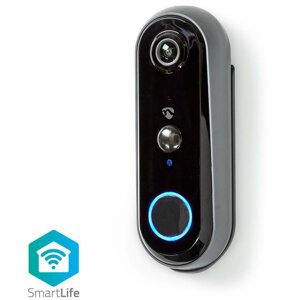 Nedis SmartLife dveřní video telefon, Wi-Fi, napájení z baterie, Android™ & iOS, Full HD - WIFICDP20GY