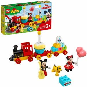 LEGO® DUPLO® Disney 10941 Narozeninový vláček Mickeyho a Minnie - 10941
