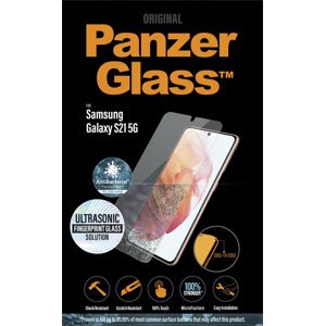 PanzerGlass ochranné sklo Edge-to-Edge pro Samsung Galaxy S21 5G, antibakteriální, čirá - 7269