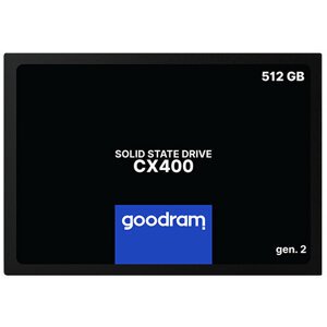 GOODRAM CX400 Gen.2, 2,5" - 512GB - SSDPR-CX400-512-G2