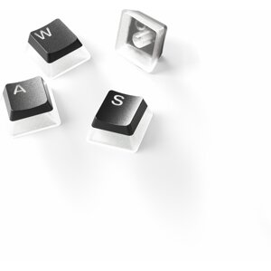 SteelSeries vyměnitelné klávesy PrismCaps, PBT, 120 kláves, černé, US - 60200