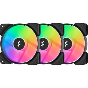 Fractal Design Aspect 12 RGB PWM Black Frame 3-pack - FD-F-AS1-1207