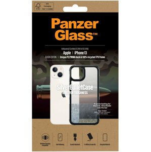 PanzerGlass ochranný kryt SilverBullet ClearCase pro Apple iPhone 13, černá - 0319