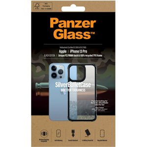 PanzerGlass ochranný kryt SilverBullet ClearCase pro Apple iPhone 13 Pro, černá - 0324