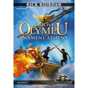 Kniha Bohové Olympu – Znamení Athény, 3.díl - 9788025316948