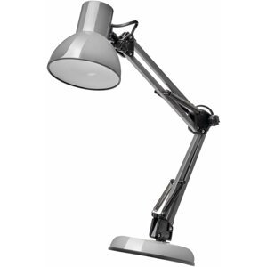 Emos LED stolní lampa Lucas na žárovku E27, tmavě šedá - Z7609G