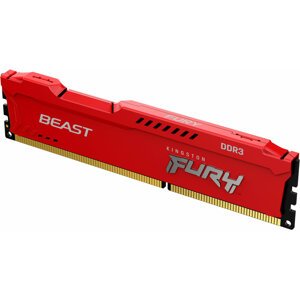 Kingston Fury Beast Red 4GB DDR3 1866 CL10 - KF318C10BR/4