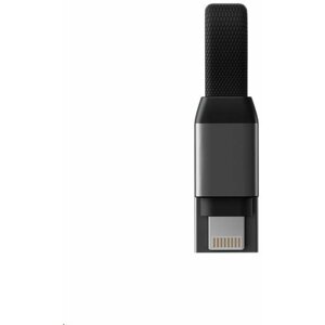 inCharge PRO - nabíjecí a datový kabel, USB-A - Lightning, šedá - RS-PROBAR