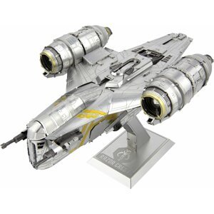 Stavebnice ICONX Star Wars: The Mandalorian - Razor Crest, kovová - 0032309001372