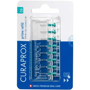Mezizubní kartáček CURAPROX CPS06 prime refill, 8ks, tyrkysová - 73340437