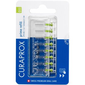 Mezizubní kartáček CURAPROX CPS011 prime refill, 8ks, světle zelená - 73340414
