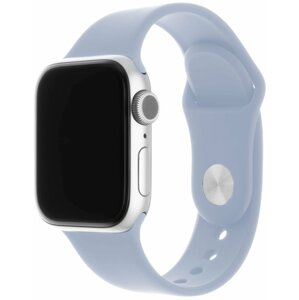 FIXED silikonový řemínek pro Apple Watch 38/40/41mm, 2 délky, světle modrá - FIXSST-436-LGBL