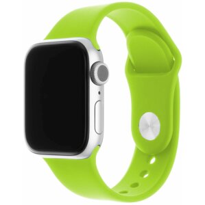 FIXED silikonový řemínek pro Apple Watch 38/40/41mm, 2 délky, zelená - FIXSST-436-GRE