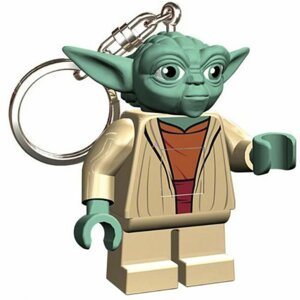 Klíčenka LEGO Star Wars - Yoda, svítící figurka - LGL-KE11H