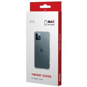 MAX for iPhone zadní kryt Twiggy Gloss pro Apple iPhone SE (2020), transparentní - 47510101000005