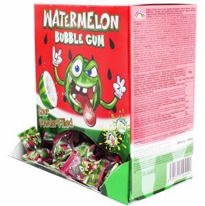 Watermelon Bubble Gum, žvýkačky, meloun, 200x5g - 1030089