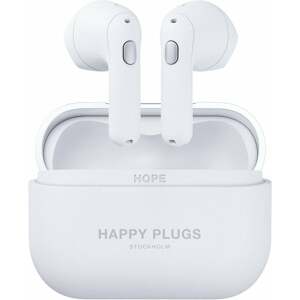 Happy Plugs Hope, bílá - 1700