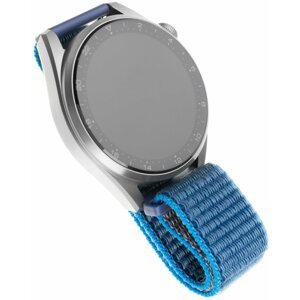 FIXED nylonový řemínek pro smartwatch, 22mm, modrá - FIXNST-22MM-DBL