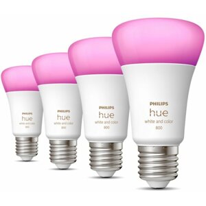 Philips Hue White and Color Ambiance 6.5W 800lm E27 4ks - 929002489604