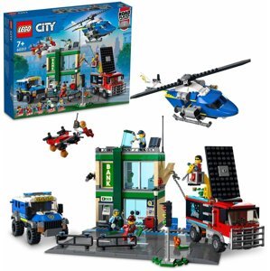 LEGO® City 60317 Policejní honička v bance - 60317