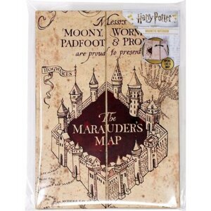 Zápisník Harry Potter - Marauder's Map, A5 - BS145056HP