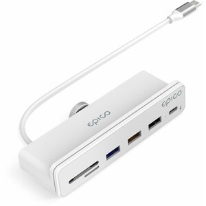 EPICO iMac Hub USB-C, 7v1, bílá - 9915101100124