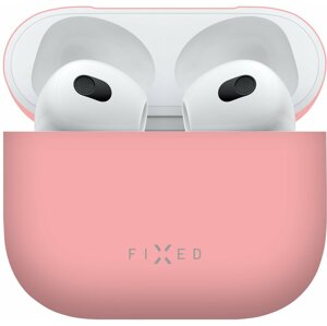 FIXED ultratenké ochranné pouzdro Silky pro Apple AirPods (2021), růžová - FIXSIL-816-PI