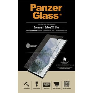 PanzerGlass ochranné sklo Edge-to-Edge pro Samsung Galaxy S22 Ultra - 7295