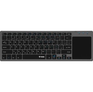 YENKEE klávesnice s touchpadem, šedá - YKB 5000CS