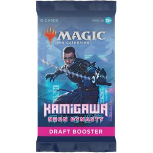 Karetní hra Magic: The Gathering Kamigawa: Neon Dynasty - Draft Booster (15 karet) - 0195166102436
