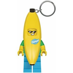 Klíčenka LEGO Iconic Banana Guy, svítící figurka - LGL-KE118