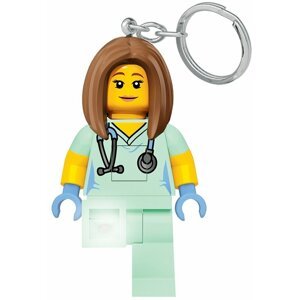 Klíčenka LEGO Iconic Zdravotní sestra, svítící figurka - LGL-KE156